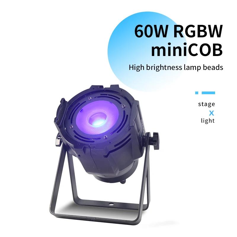 RGBW COB ̴ ˷̴ LED  , DMX512  , DJ  , Ȩ Ƽ, ϸ , 60W